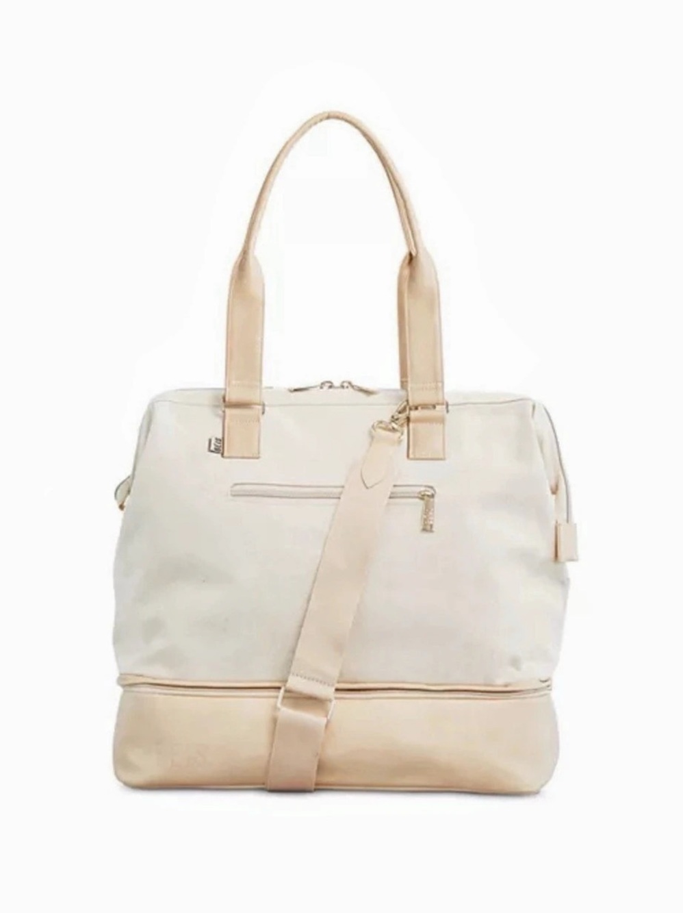 Rēst Ready to Roll Travel Tote in Cream NWT